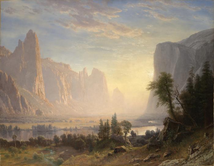 Albert Bierstadt Valley of the Yosemite